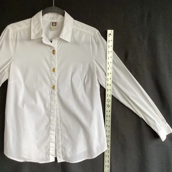 Anne Klein Women’s Dress Button Down Shirt - Picture 10 of 10